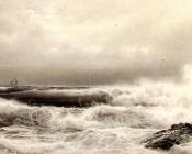 A Storm - 威廉·特罗斯特·理查兹